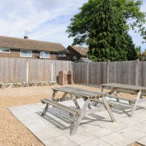 Rear garden, Room to rent in The Hawthorns, Broadstairs
