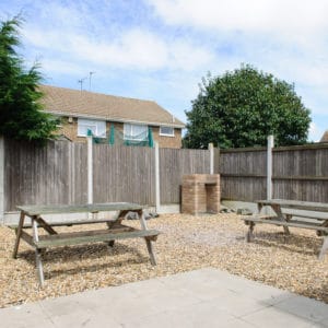 Rear garden, Room to rent in The Maples, Broadstairs