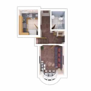 Floor plans at 165B Northwood Road, Broadstairs Ramsgate Rooms