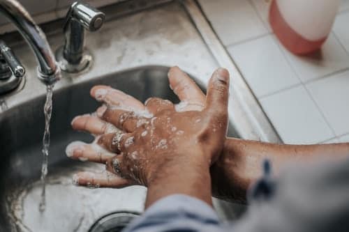 Melissa Jeanty, Unsplash Handwashing