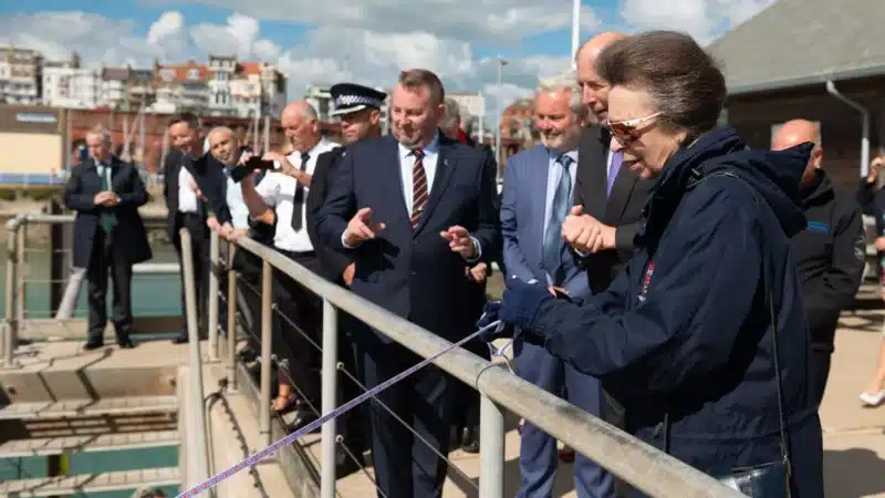 HRH The Princess Royal names Estuary Elise Source Photo POL
